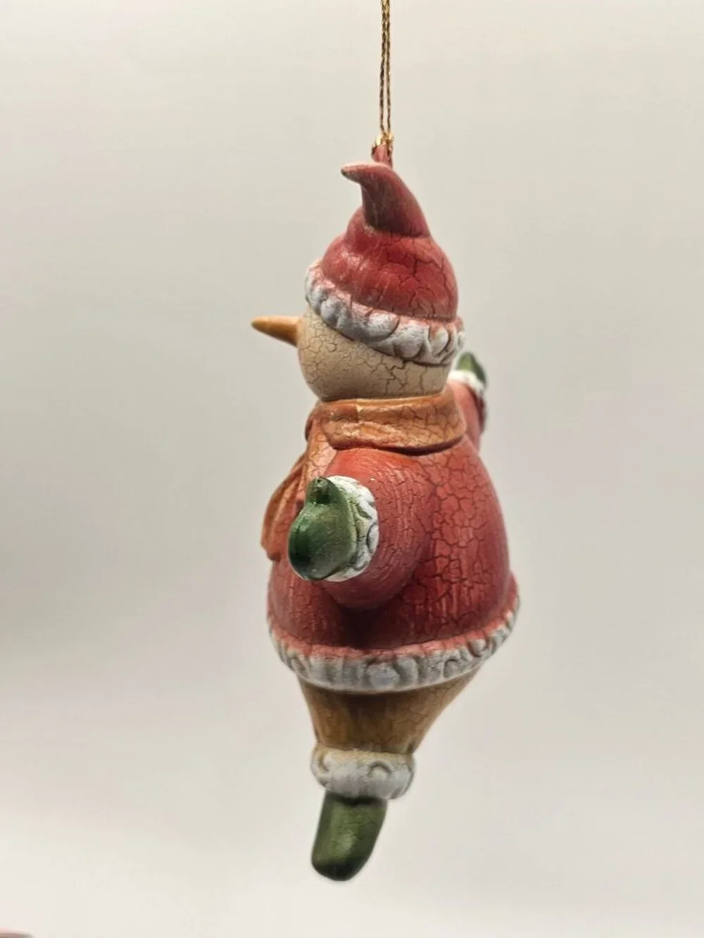 Goodard Ornament‎ Pastel Santa Snowman Christmas Star 5.5